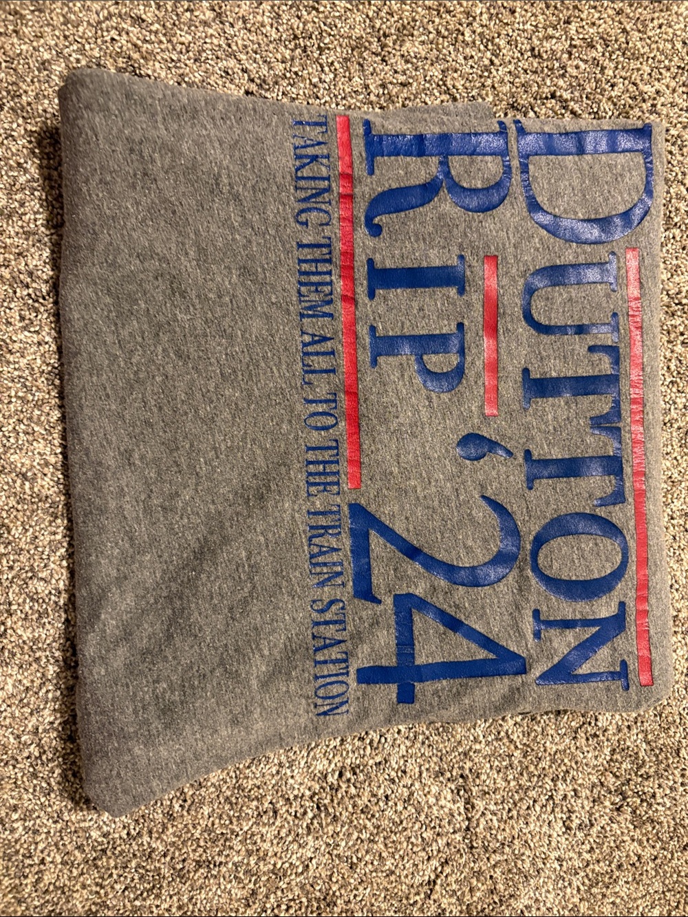 Dutton Rip '24 Gray Graphic Tee - Picture 2 of 2